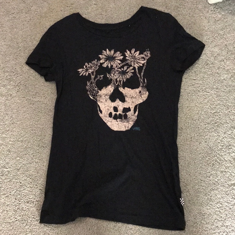 Women’s vans black T-shirt
